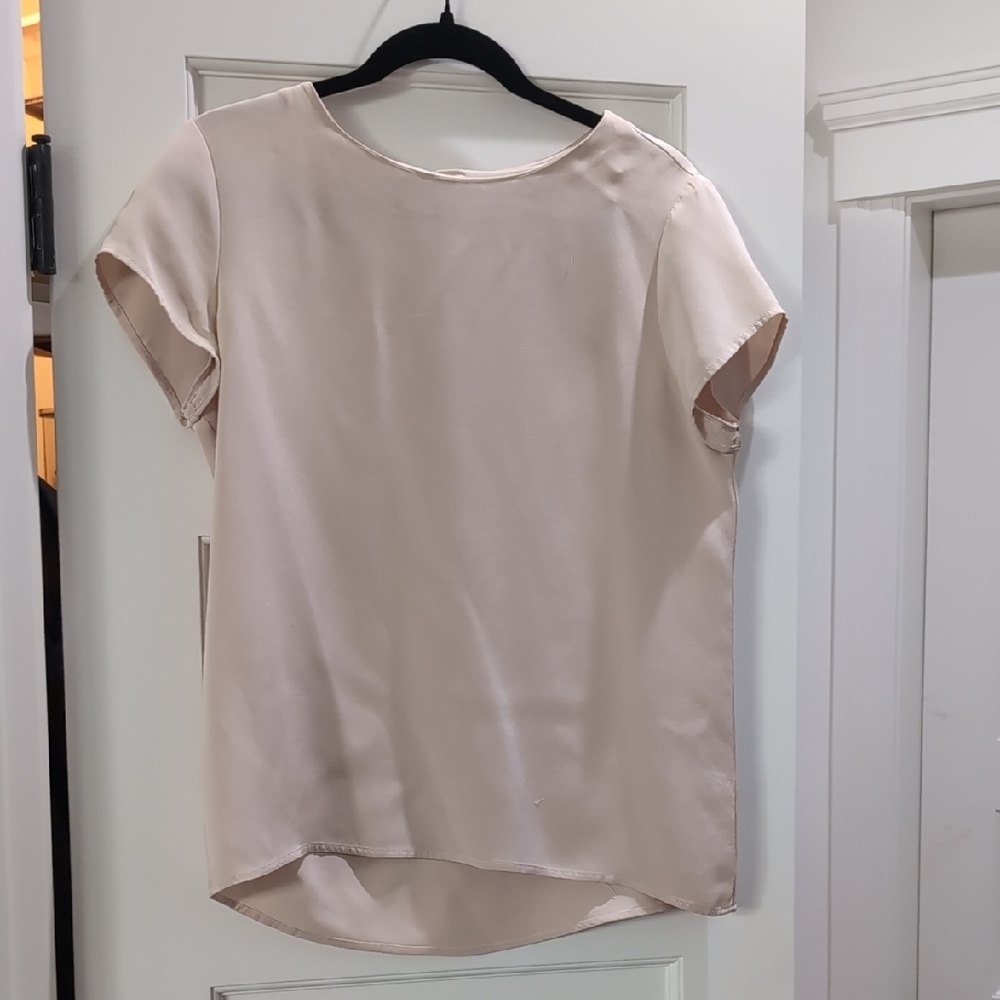 Elegant Cream Women's Top